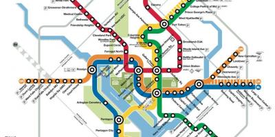 Metro metró térkép