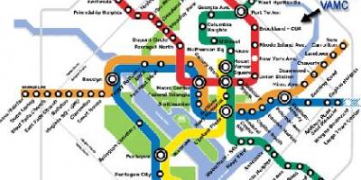 Md metró térkép
