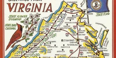 Washington dc virginia térkép