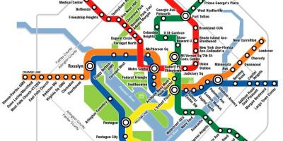 Wa metro térkép