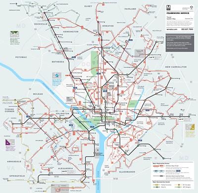dc busz térkép