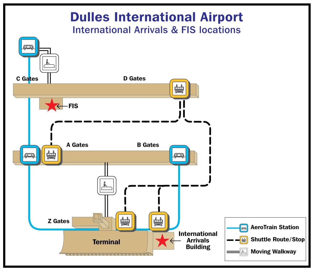 dulles airport kapu térképen