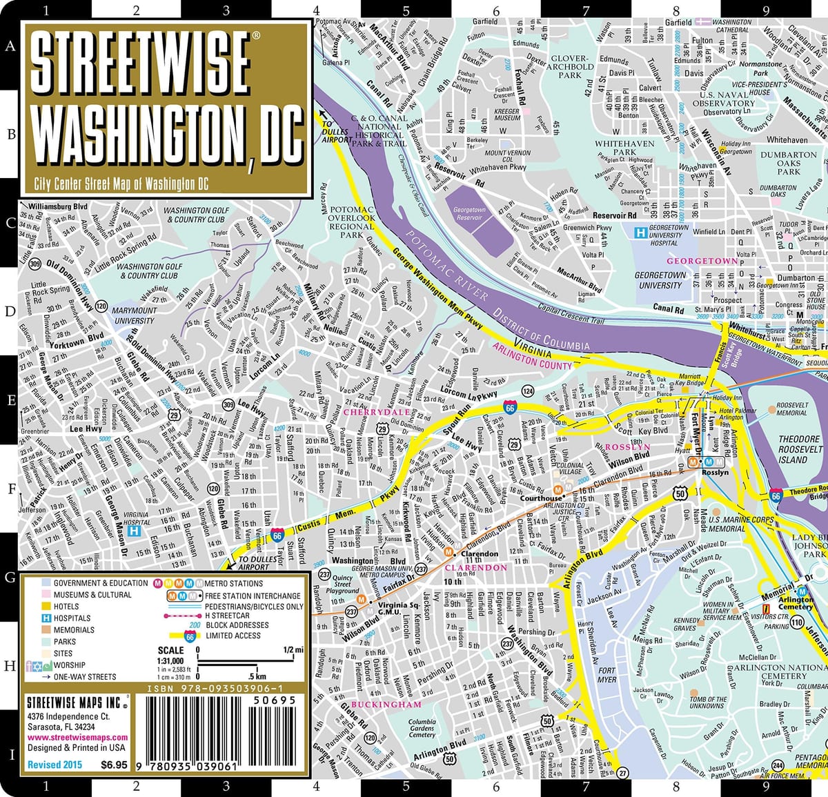 térkép okos, washington dc