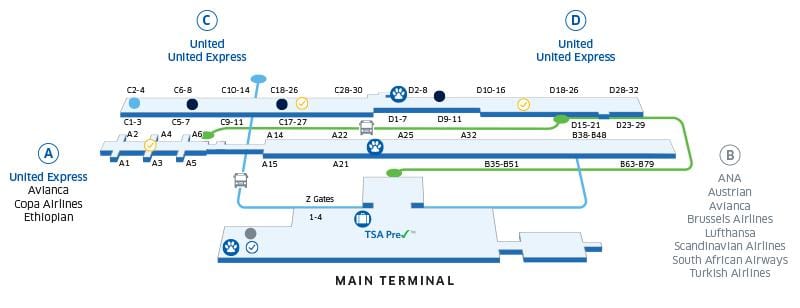 térkép washington dc belső ellenőrzés repülőtér