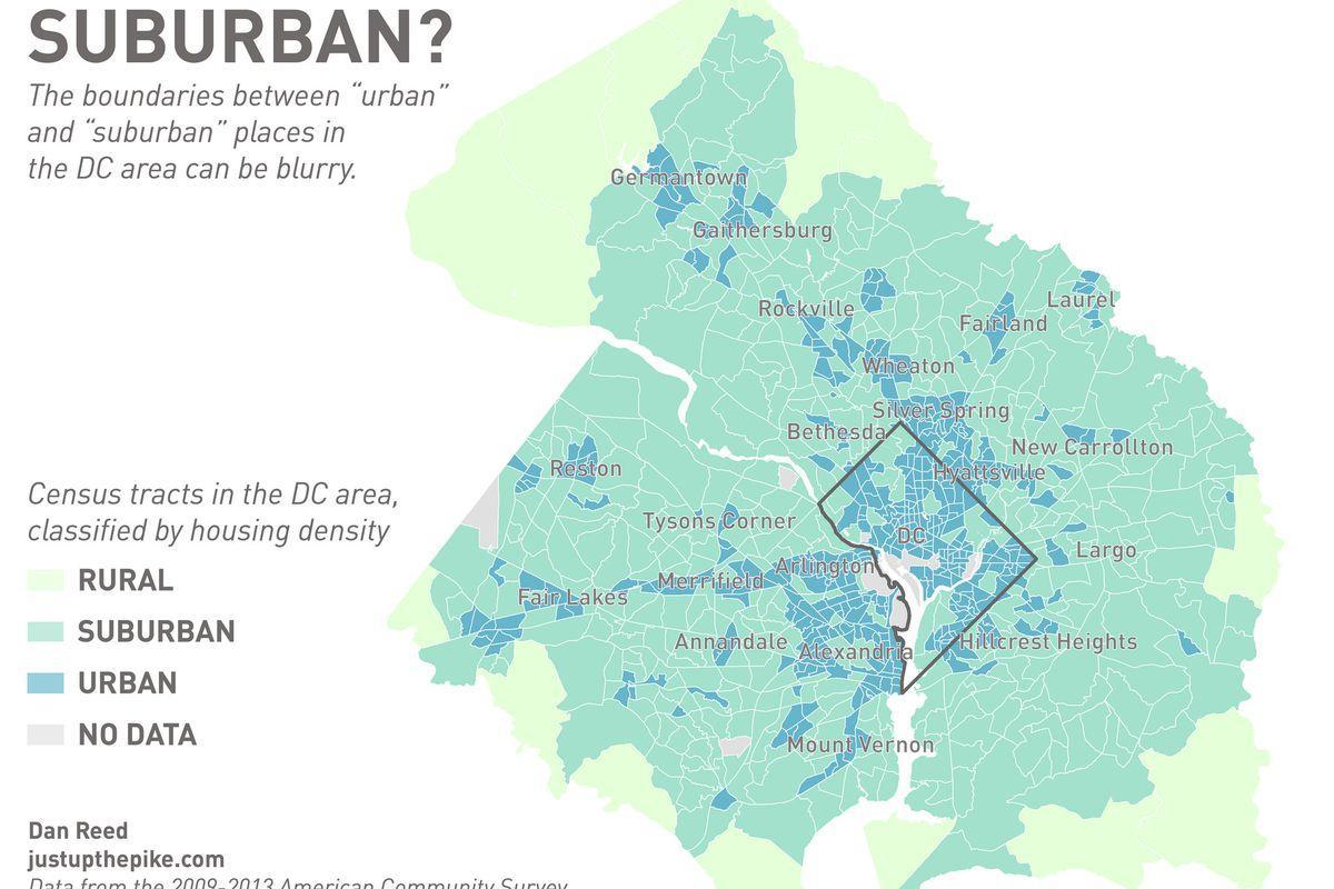 dc suburbs térkép
