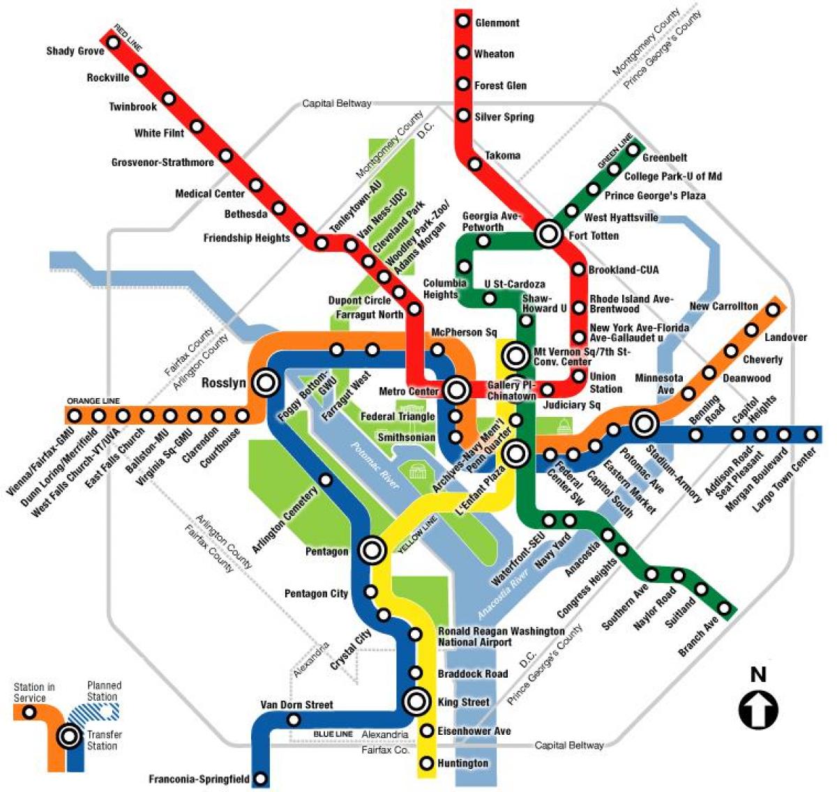wa metro térkép