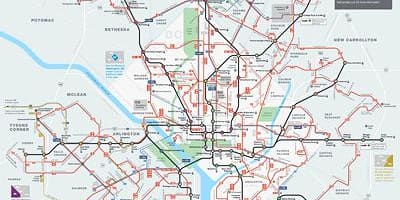Dc busz térkép