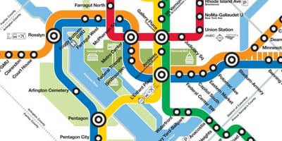 Dc sárga vonal térkép
