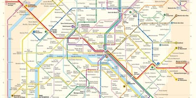 Washington dc térkép utcán