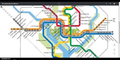 Metro utazás térkép