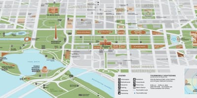 Washingtoni capitolium térkép