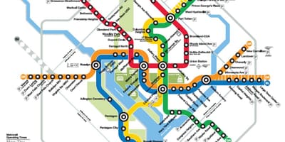 Térkép wmata térkép dc